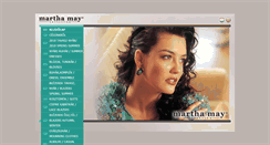 Desktop Screenshot of marthamay.hu